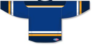 Athletic Knit H550B-STL857B Pro Hockey Jersey - 2017 St. Louis Royal - Rear