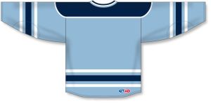 Athletic Knit H550B-MAI355B Pro Hockey Jersey - Maine Powder - Rear