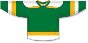 Athletic Knit H550B-MIN863B Pro Hockey Jersey - 2022 Minnesota Reverse Retro Kelly - Front