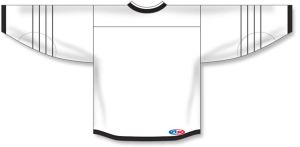 Athletic Knit H550B-NYI618B Pro Hockey Jersey - 2015 New York Alt White - Rear