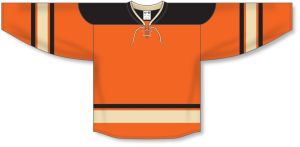Athletic Knit H550B-PHI632B Pro Hockey Jersey - 2012 Philadelphia Winter Classic Orange - Front