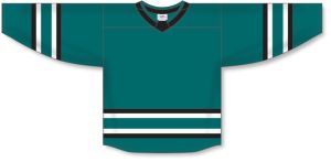 Athletic Knit H550B-SAN720B Pro Hockey Jersey - 2022 San Jose Pacific Teal - Front