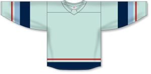 Athletic Knit H550B-SEA733B Pro Hockey Jersey - 2021 Seattle Ice Blue - Front