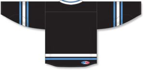 Athletic Knit H550B-UTA780B Pro Hockey Jersey - 2024 Utah Black - Rear