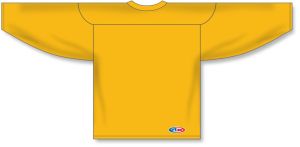 Athletic Knit H6000-060 Practice Hockey Jersey - Tuscan Gold - Rear