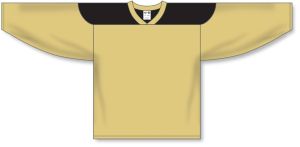 Athletic Knit H6100-282 League Hockey Jersey - Vegas/Black - Front