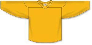 Athletic Knit H6250-060 Practice Hockey Jersey - Tuscan Gold - Front