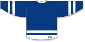 Athletic Knit H6500-206 League Hockey Jersey - Royal/White - Rear