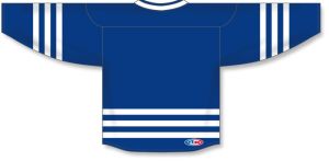 Athletic Knit H8000-206 Select Hockey Jersey - Royal/White - Rear