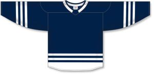 Athletic Knit H8000-216 Select Hockey Jersey - Navy/White - Front