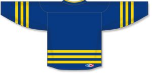 Athletic Knit H8000-267 Select Hockey Jersey - Royal/Maize - Rear
