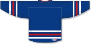 Athletic Knit H8000-333 Select Hockey Jersey - Royal/White/Red - Rear