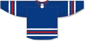 Athletic Knit H8000-333 Select Hockey Jersey - Royal/White/Red - Front