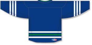 Athletic Knit H8000-413 Select Hockey Jersey - Royal/White/Kelly - Rear