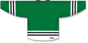 Athletic Knit H8000-440 Select Hockey Jersey - Kelly/White/Black - Rear