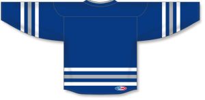 Athletic Knit H8000-446 Select Hockey Jersey - Royal/White/Grey - Rear