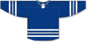 Athletic Knit H8000-446 Select Hockey Jersey - Royal/White/Grey - Front