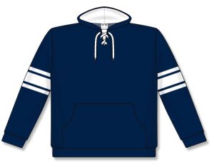 Athletic Knit A1845-216 Apparel Sweatshirt - Navy/White - Front