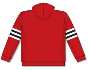 Athletic Knit A1845-304 Apparel Sweatshirt - Chicago Red - Rear