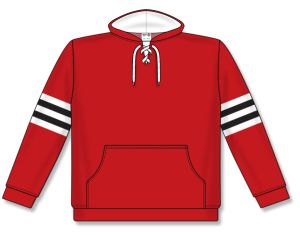 Athletic Knit A1845-304 Apparel Sweatshirt - Chicago Red - Front