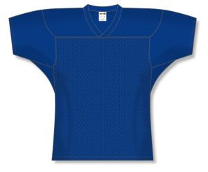 Athletic Knit F810-002 Pro Football Jersey - Royal - Front