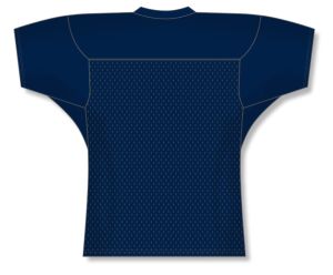 Athletic Knit F810-004 Pro Football Jersey - Navy - Rear