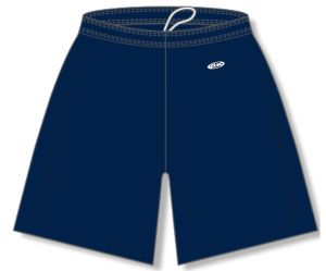 Athletic Knit LS1700-004 Field Lacrosse Shorts - Navy - Front