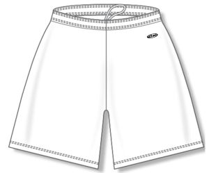 Athletic Knit SS1300-000 Soccer Shorts - White - Front