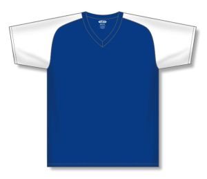 Athletic Knit BA1375-206 Pullover Baseball Jersey - Royal/White - Front
