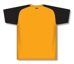 Athletic Knit S1375-213 Soccer Jersey - Gold/Black - Rear