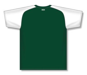Athletic Knit S1375-260 Soccer Jersey - Dark Green/White - Rear