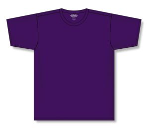 Athletic Knit S1800-010 Soccer Jersey - Purple - Front