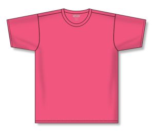 Athletic Knit S1800-014 Soccer Jersey - Pink - Front