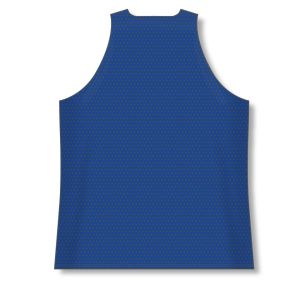 Athletic Knit BR1302-206 League Basketball Jersey - Royal/White - Rear