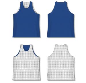 Athletic Knit BR1302-206 League Basketball Jersey - Royal/White - All