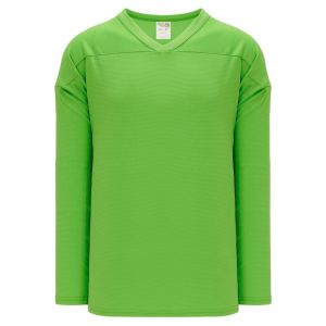 H6000 Practice Hockey Jersey - Lime Green - Front