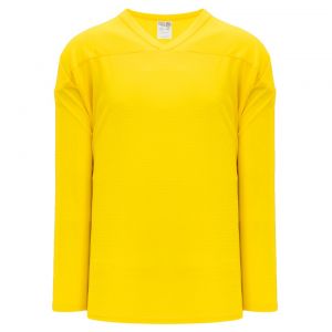 H6000 Practice Hockey Jersey - Maize - Front