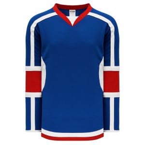 H7000 Select Hockey Jersey - Royal/Red/White - Front