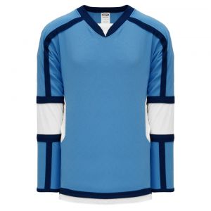 H7000 Select Hockey Jersey - Sky/White/Navy - Front