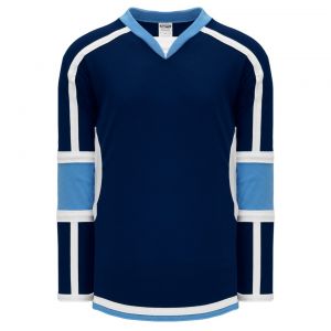 H7000 Select Hockey Jersey - Navy/Sky/White - Front