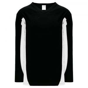 H7100 Select Hockey Jersey - Black/White - Front