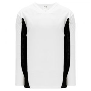 H7100 Select Hockey Jersey - White/Black - Front