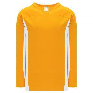 H7100 Select Hockey Jersey - Gold/White - Front