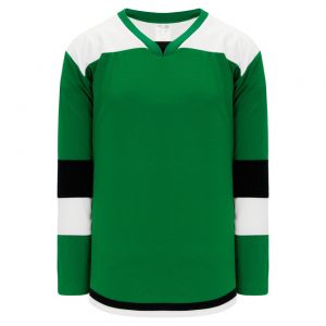 H7400 Select Hockey Jersey - Kelly/White/Black - Front
