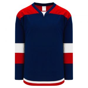 H7400 Select Hockey Jersey - Navy/Red/White - Front