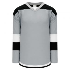 H7400 Select Hockey Jersey - Grey/White/Black - Front