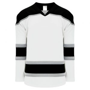 H7500 Select Hockey Jersey - White/Black/Grey - Front