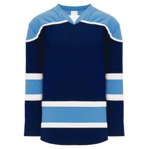 H7500 Select Hockey Jersey - Navy/Sky/White - Front