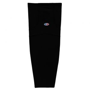 HS1100 Lightweight Pro Hockey Socks - Black - Front