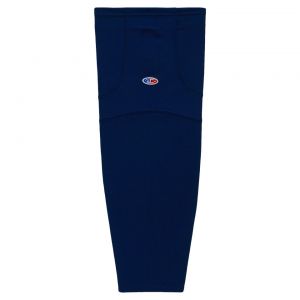 HS1100 Lightweight Pro Hockey Socks - Navy - Front